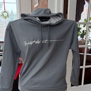 Gray Nike Men's Hoodie